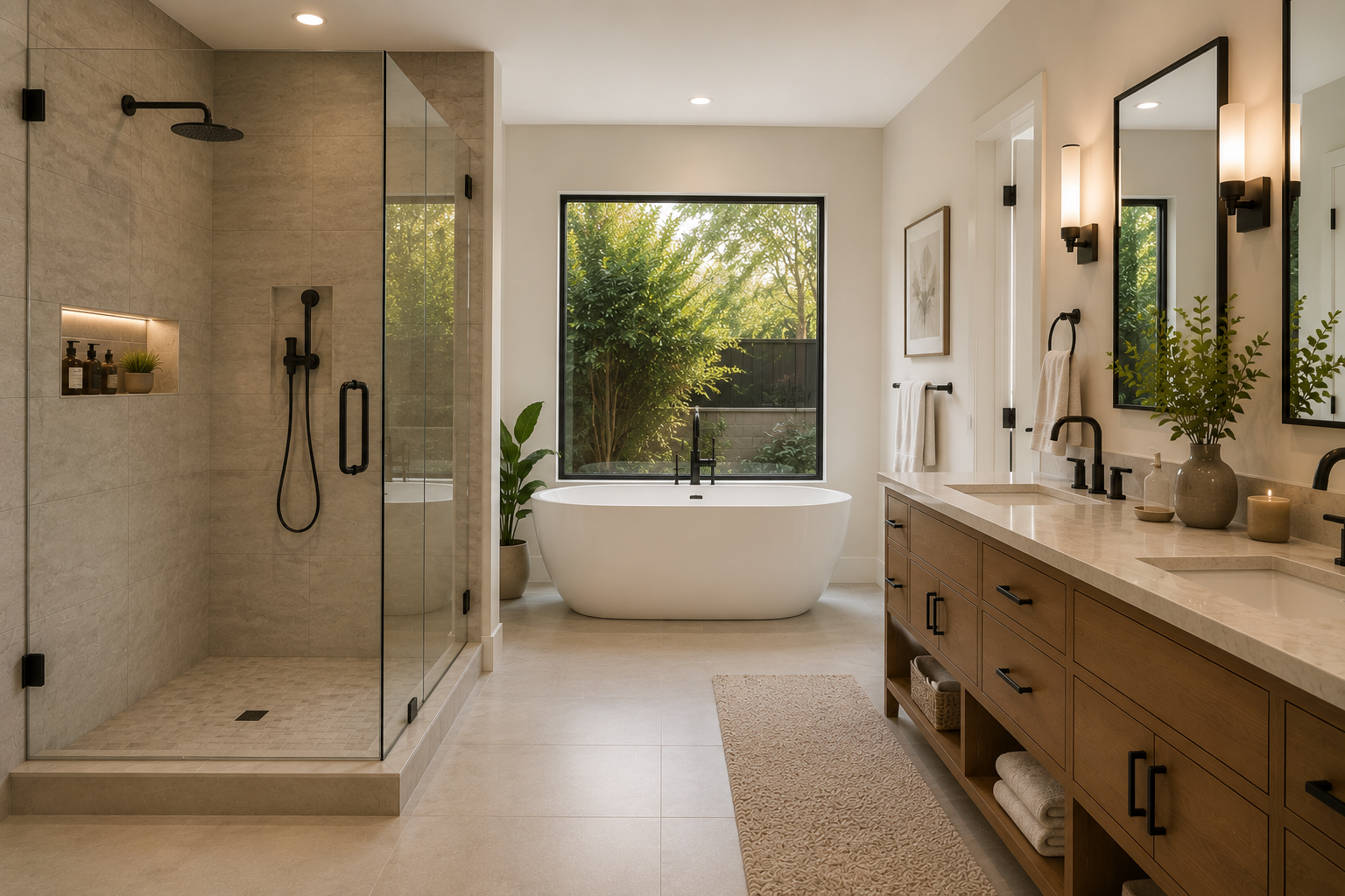 Bathroom remodeling project